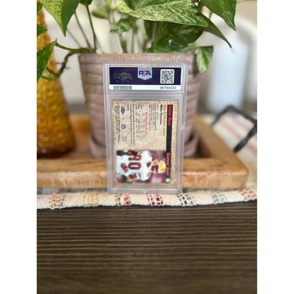 1998 Topps Chrome Jerry Rice Season’s Best Graded Mint 9 - Picture 2 of 2